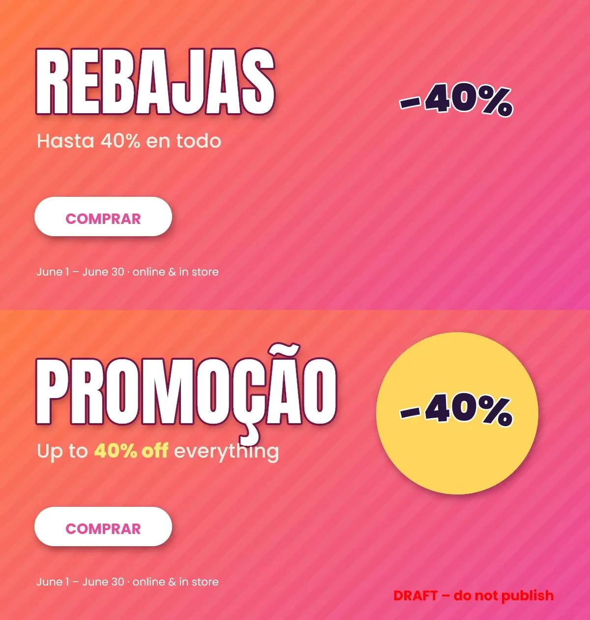 Two variants rendered from the same PSD