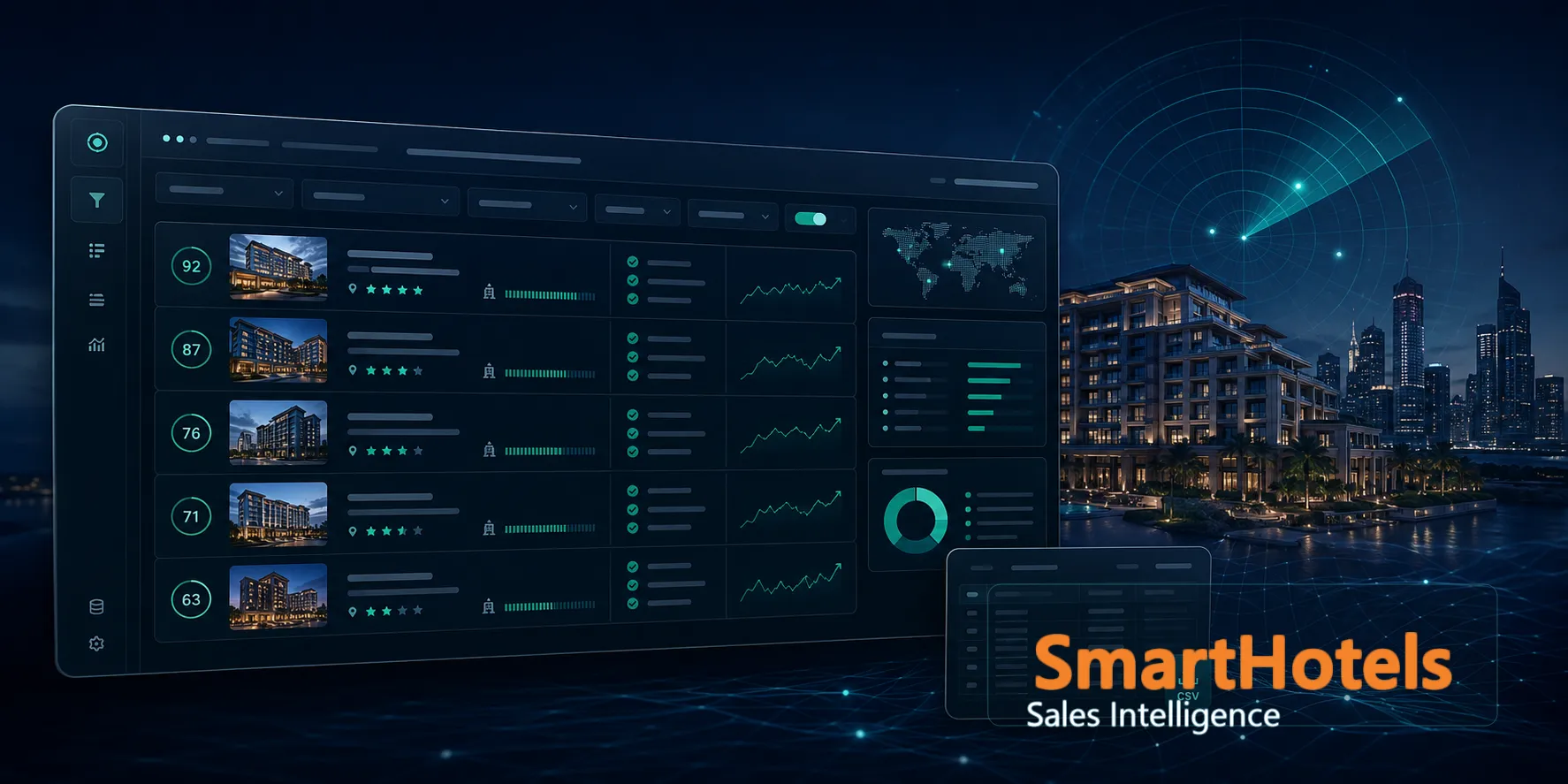 SmartHotels Sales Intelligence dashboard banner