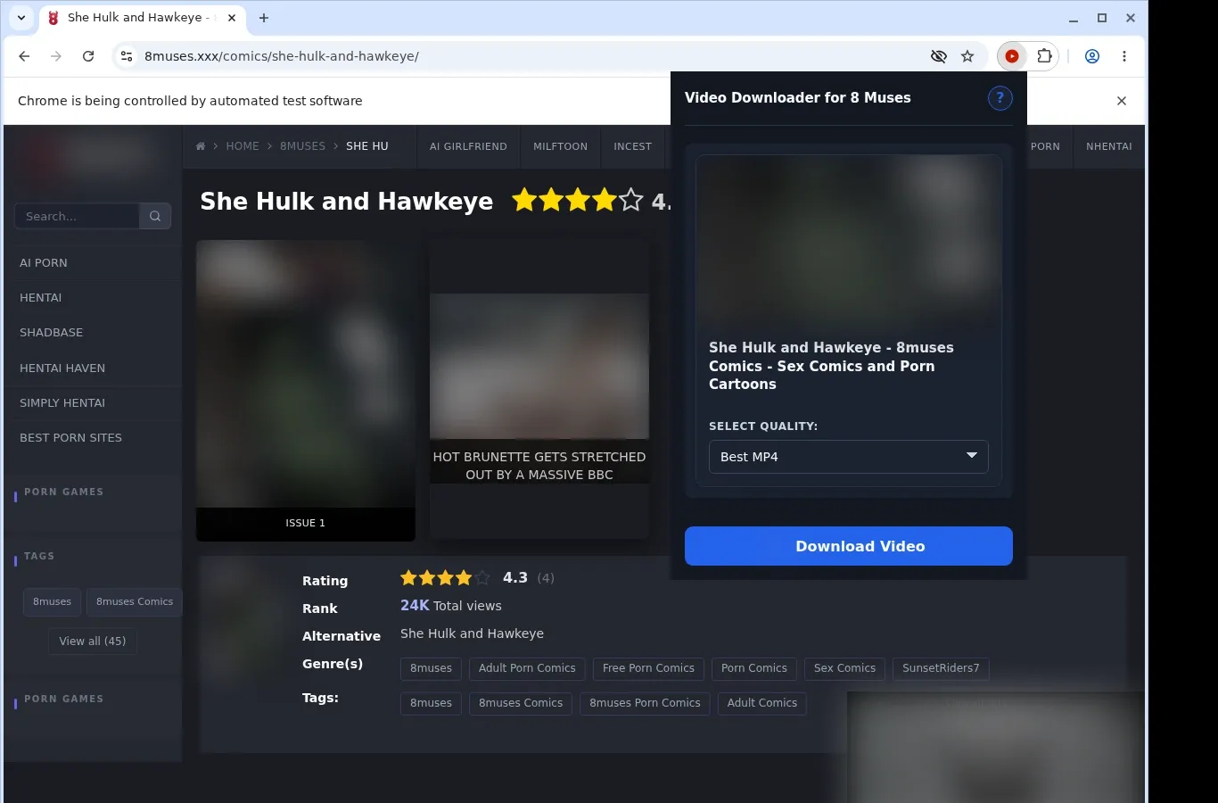 8 Muses Video Downloader