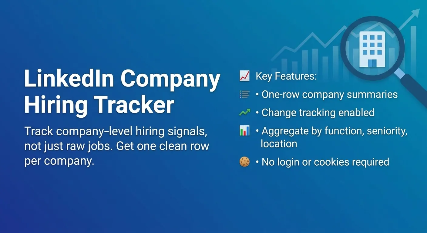 LinkedIn Company Hiring Tracker