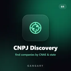 Brazilian Companies Finder — by CNAE & State (CNPJ Discovery)