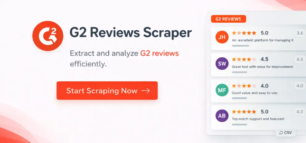 G2 Reviews Scraper