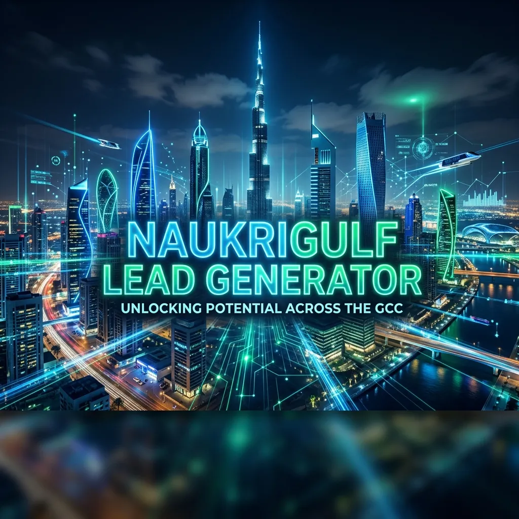 Naukrigulf Lead Generator Banner